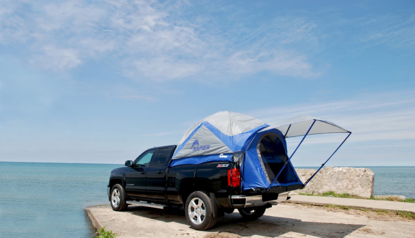 Truck-Zelte machen das Campen im Kalten wieder Spaß!