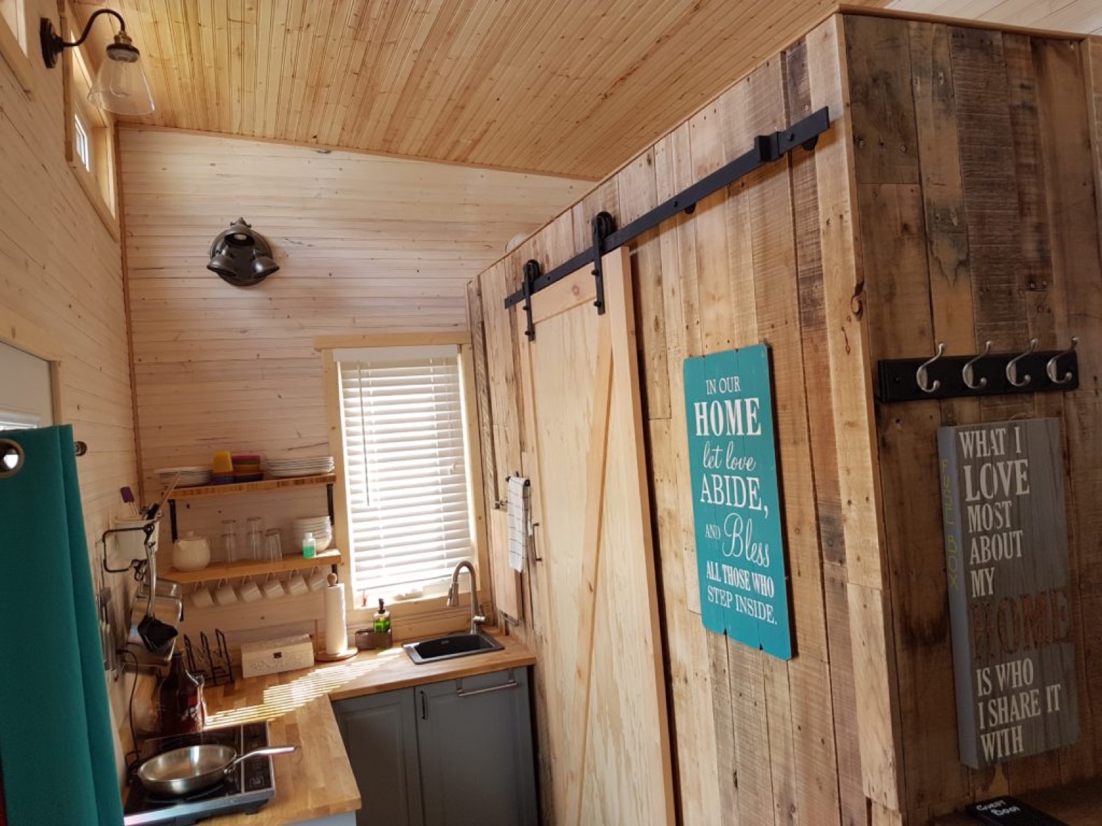 waterton tiny house kitchen