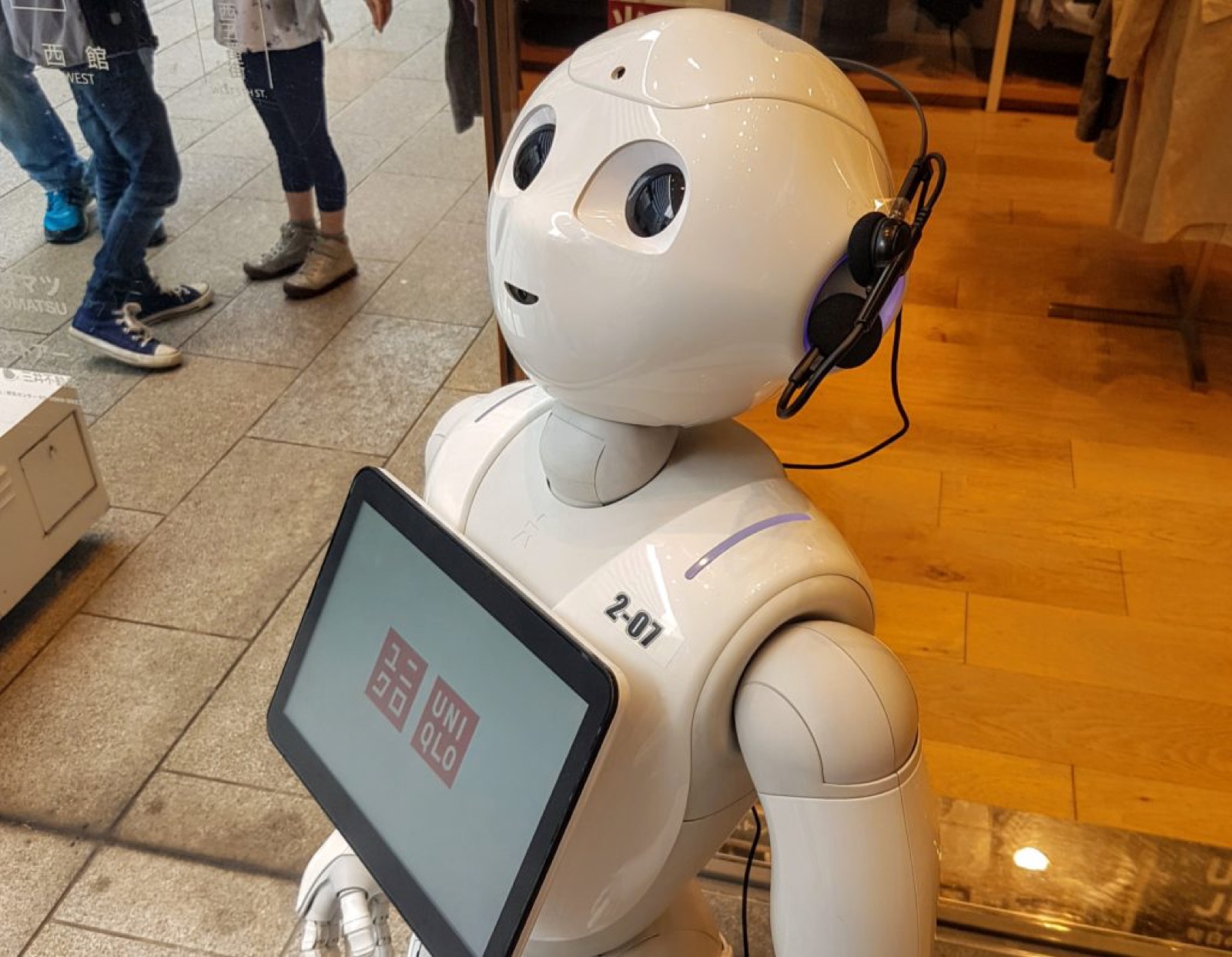 service client robot