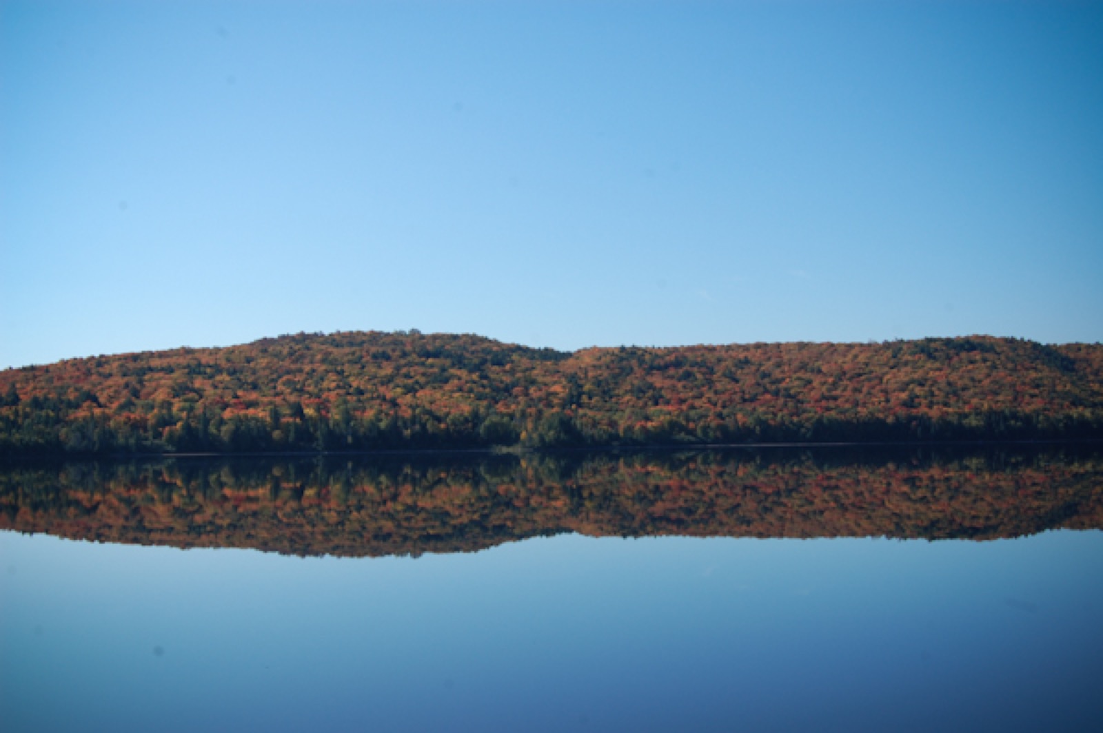 Algonquin-Park in Autumn Ontario-Canoe Lake