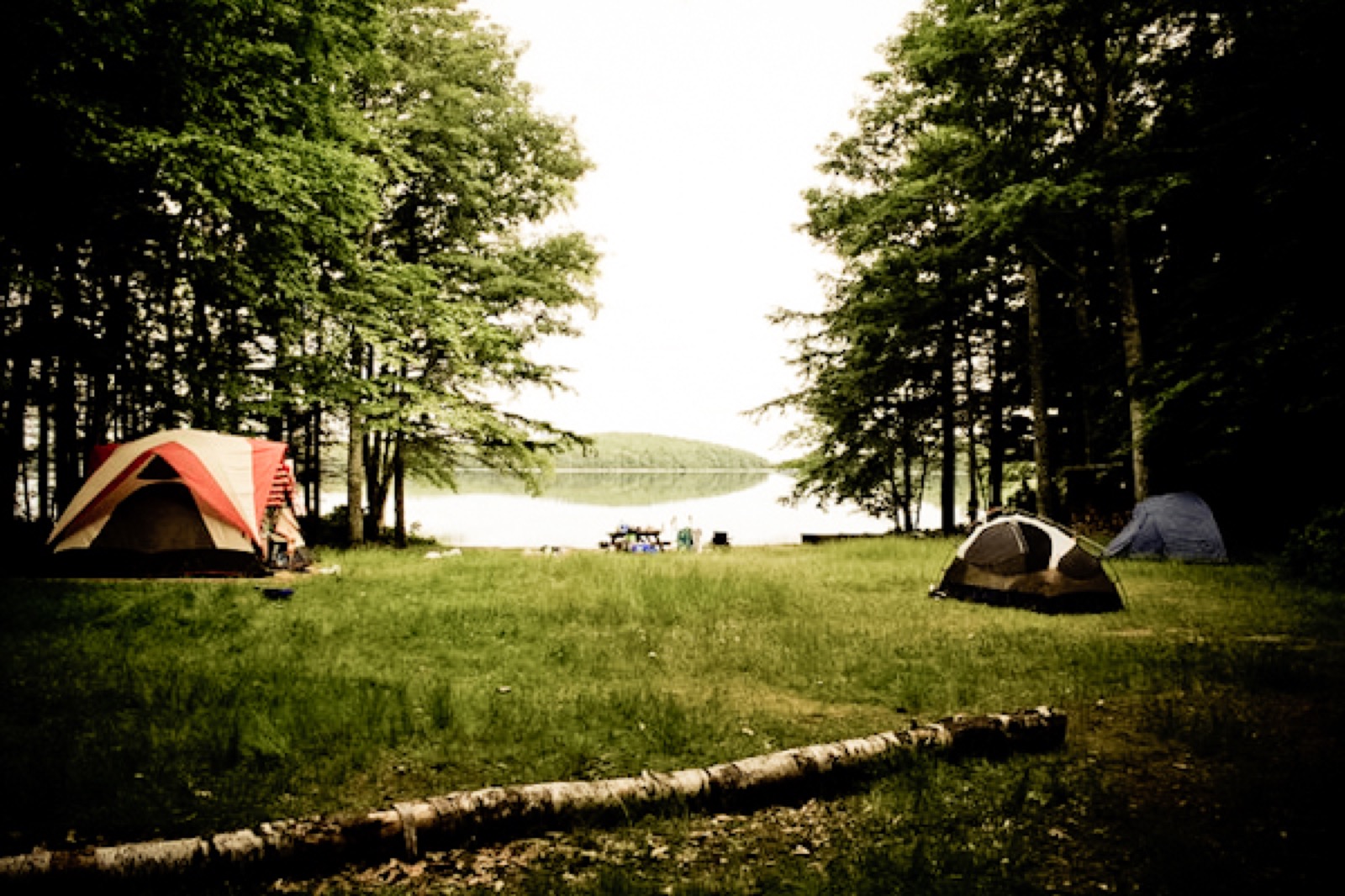 Island Camping Kejimkujic National Park Nova-Scotia