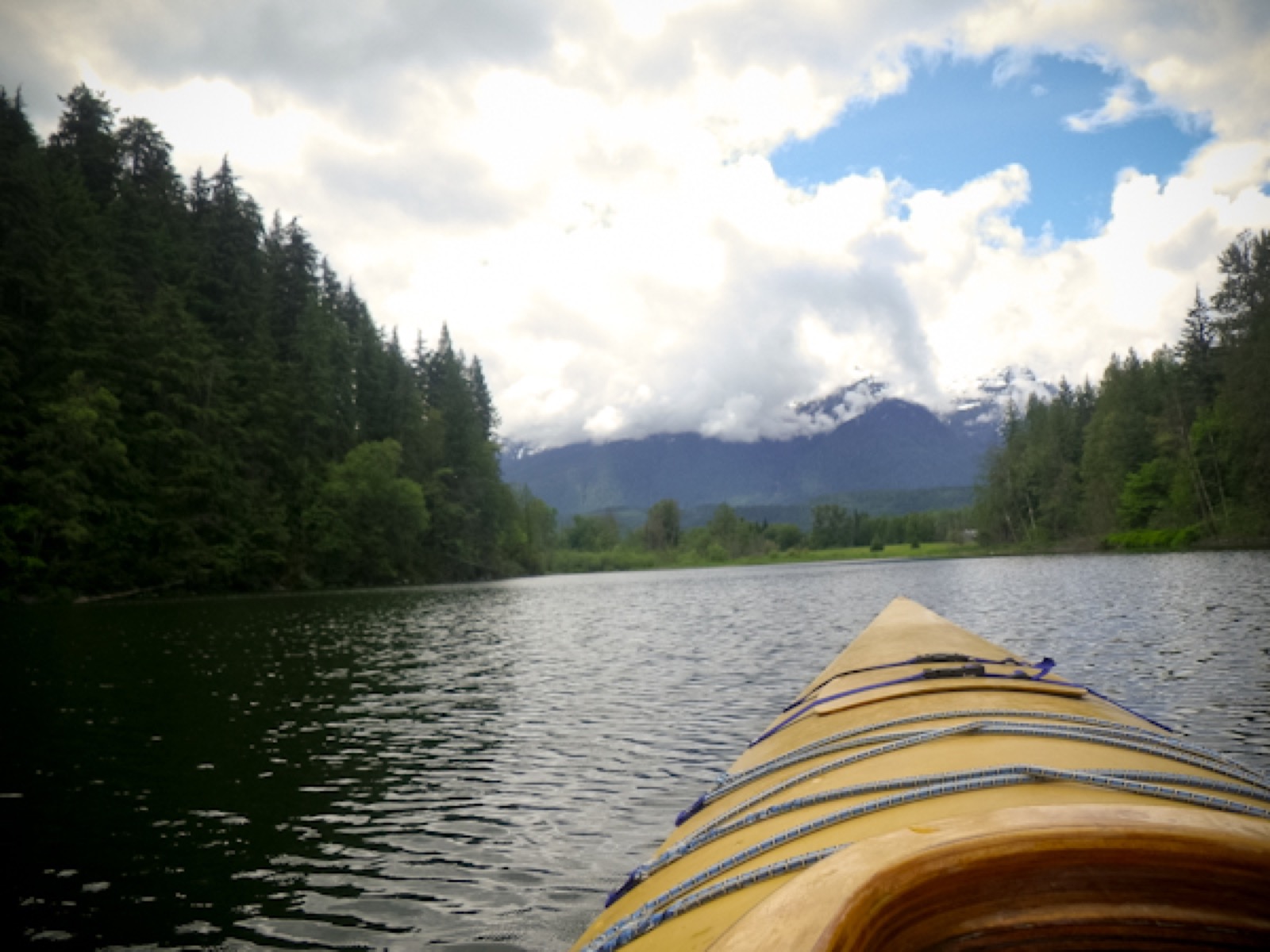 Kayaking Mount Revelstoke