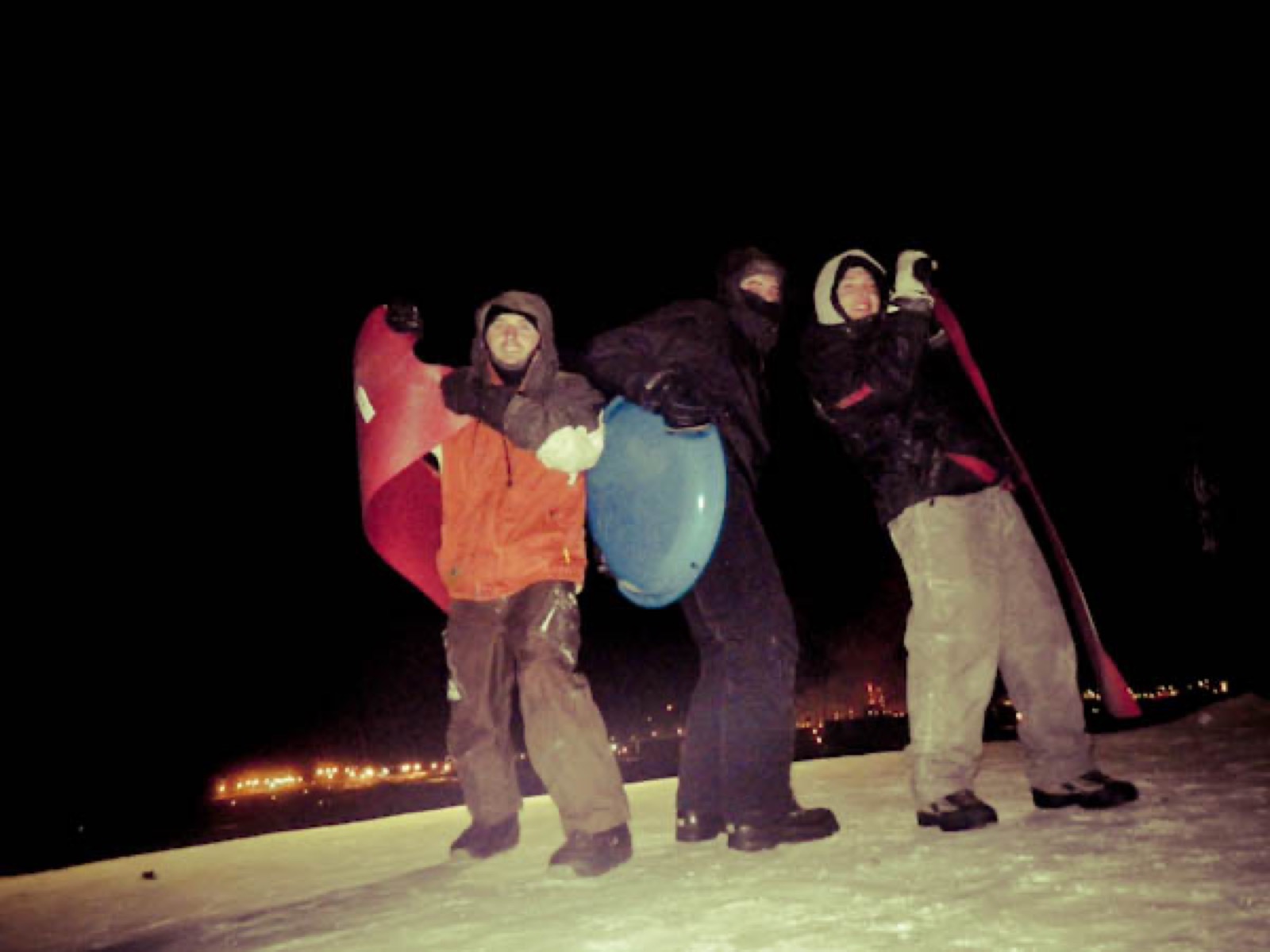 Mount Pleasant Tobogganing in Saskatchewan