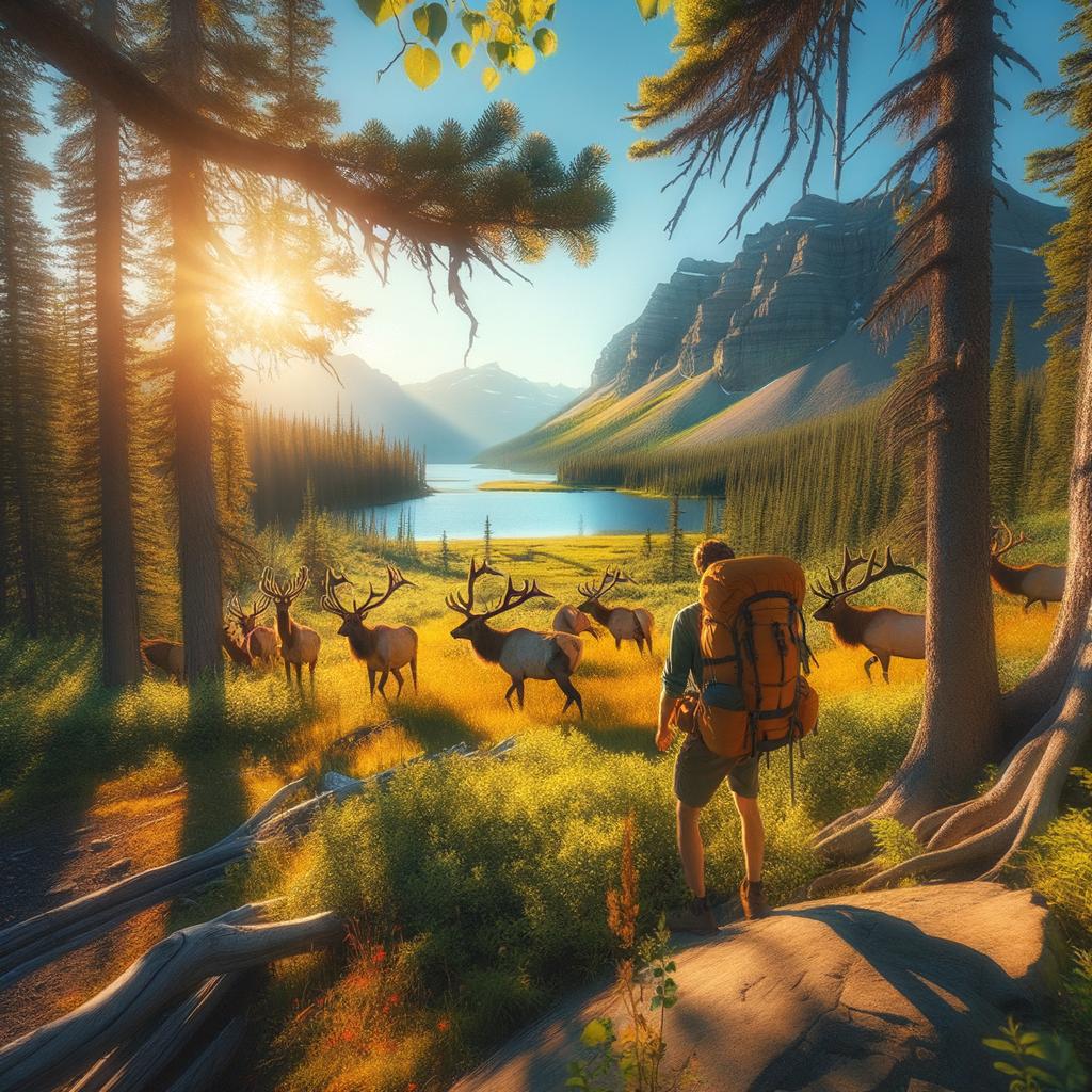 Backpacking the Elk Point Provincial Park