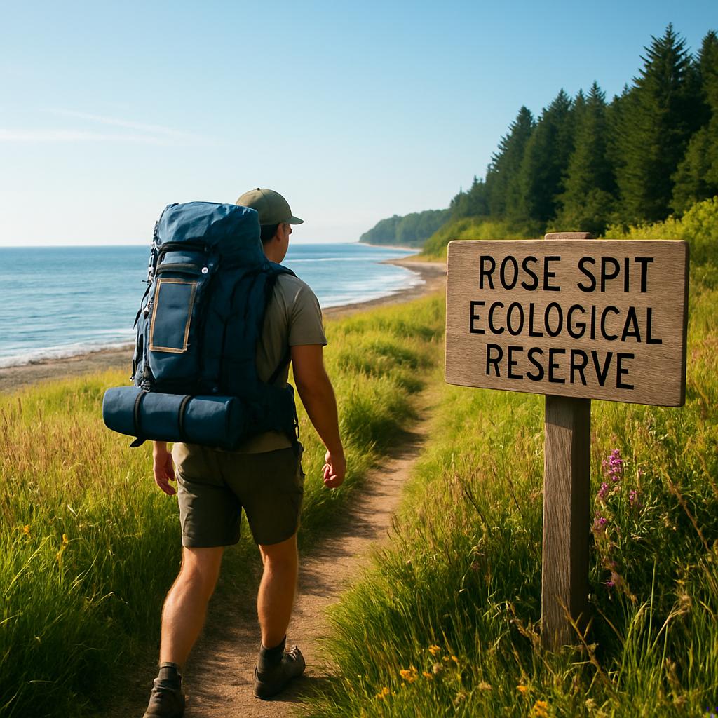 Backpacking the Rose Spit Ecological Reserve