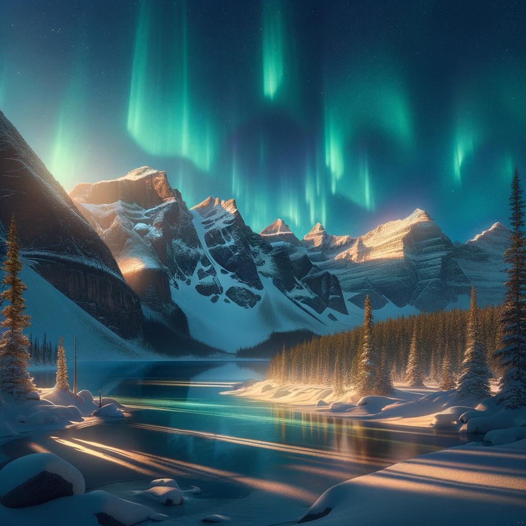 Die Erkundung der Nordlichter Die besten Aussichtspunkte in Kanada Die Nordlichter, auch als Aurora 