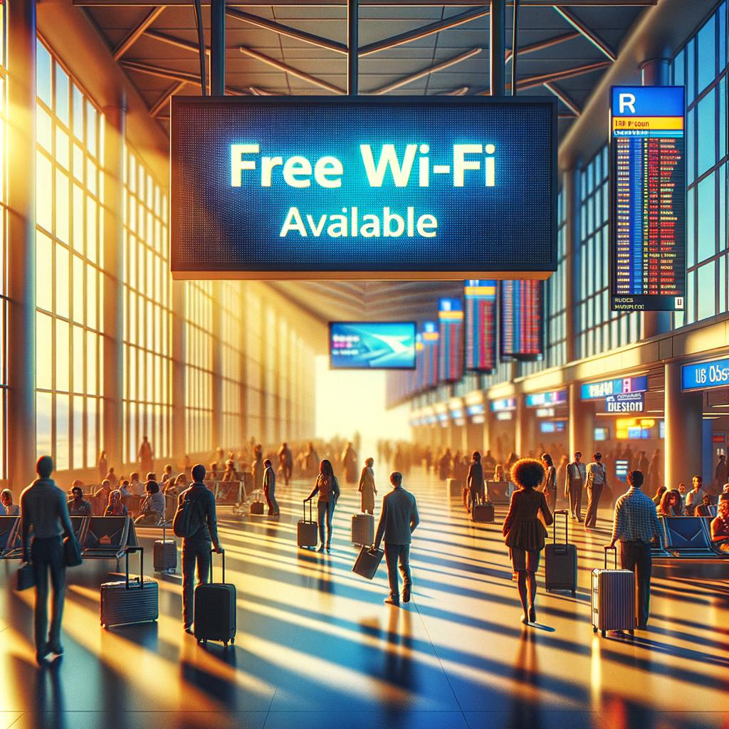 How to get Free Wifi in Airports