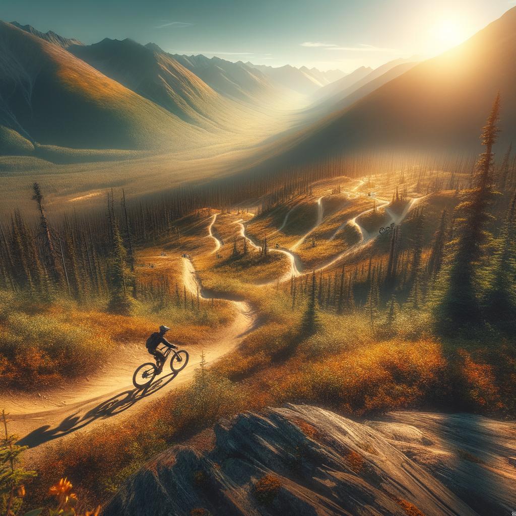 Parcourez les sentiers du Yukon avec Boreale Mountain Biking