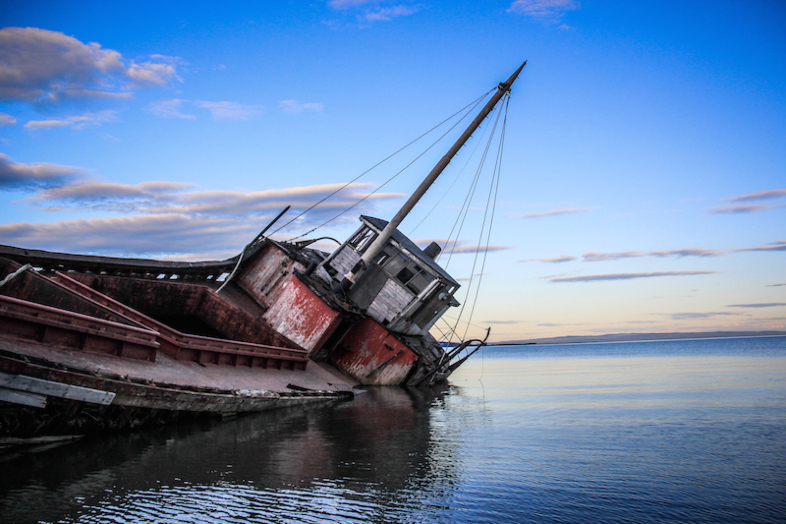 quebec road trip shipwreck