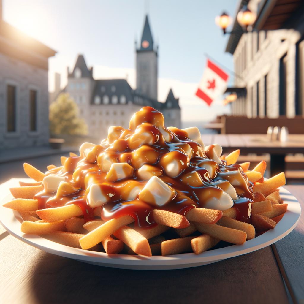 Die beste Poutine, die ich je hatte - Chez Ashton's in Québec Stadt.