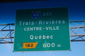 Quebec Sign