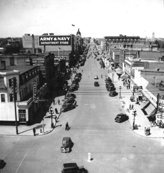 Moose Jaw in the 40s