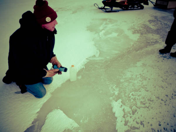 Ice Fishing Depth