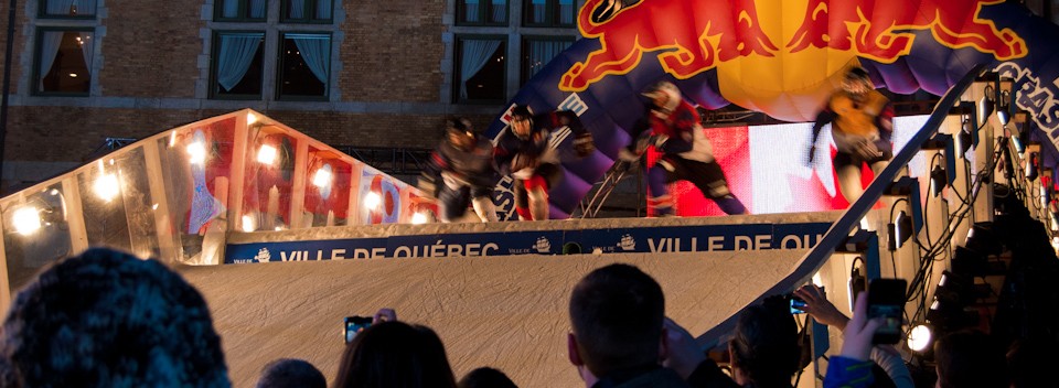 A Weekend in Quebec City for Red Bull Crashed Ice