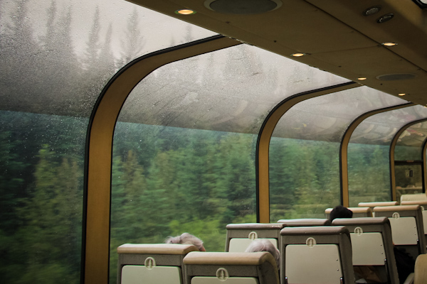 The Canadian Train - Via Rail - Observation Car
