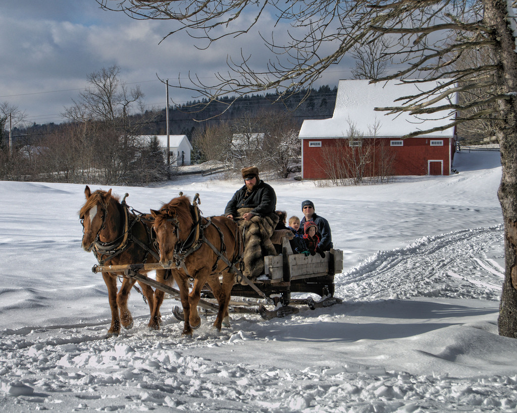 sleigh ride canada