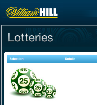 Irish Lotto 6 ball at William Hill site